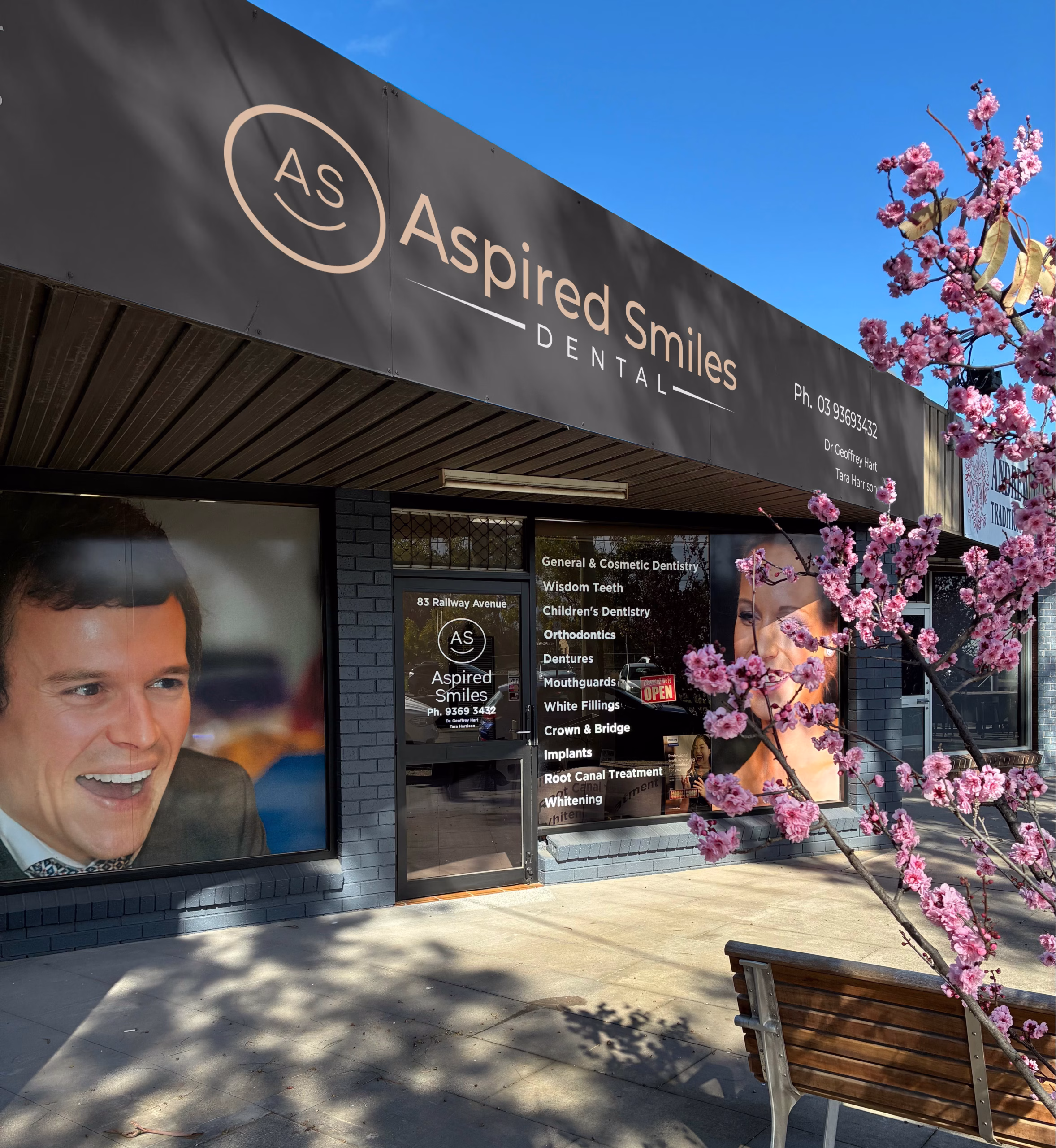 Aspired Smiles Dental Clinic – Laverton Exterior view of Aspired Smiles dental clinic at 83 Railway Ave, Laverton VIC 3028, Australia